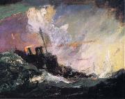 Henry Reuterdahl, American Destroyer Patrol along the Atlantic frome Art and the Great War